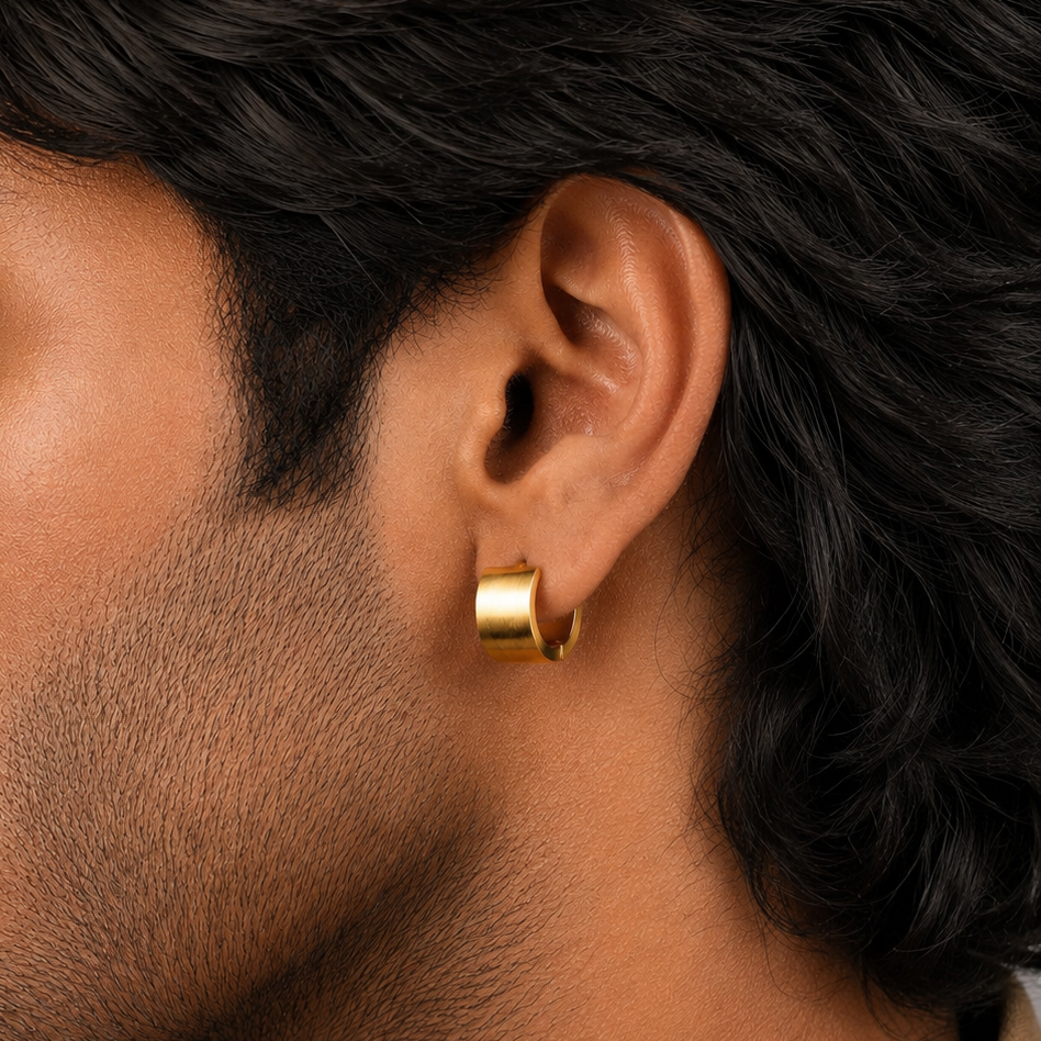 Matt Hoop Earring - G