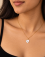 Engravable Zodiac Necklace - Gold