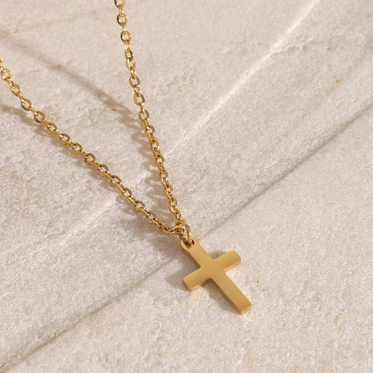 DIY Cross Necklace