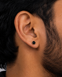 Midnight Bolt Stud Earring  - 6 MM