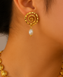 Chakra Pearl Earring