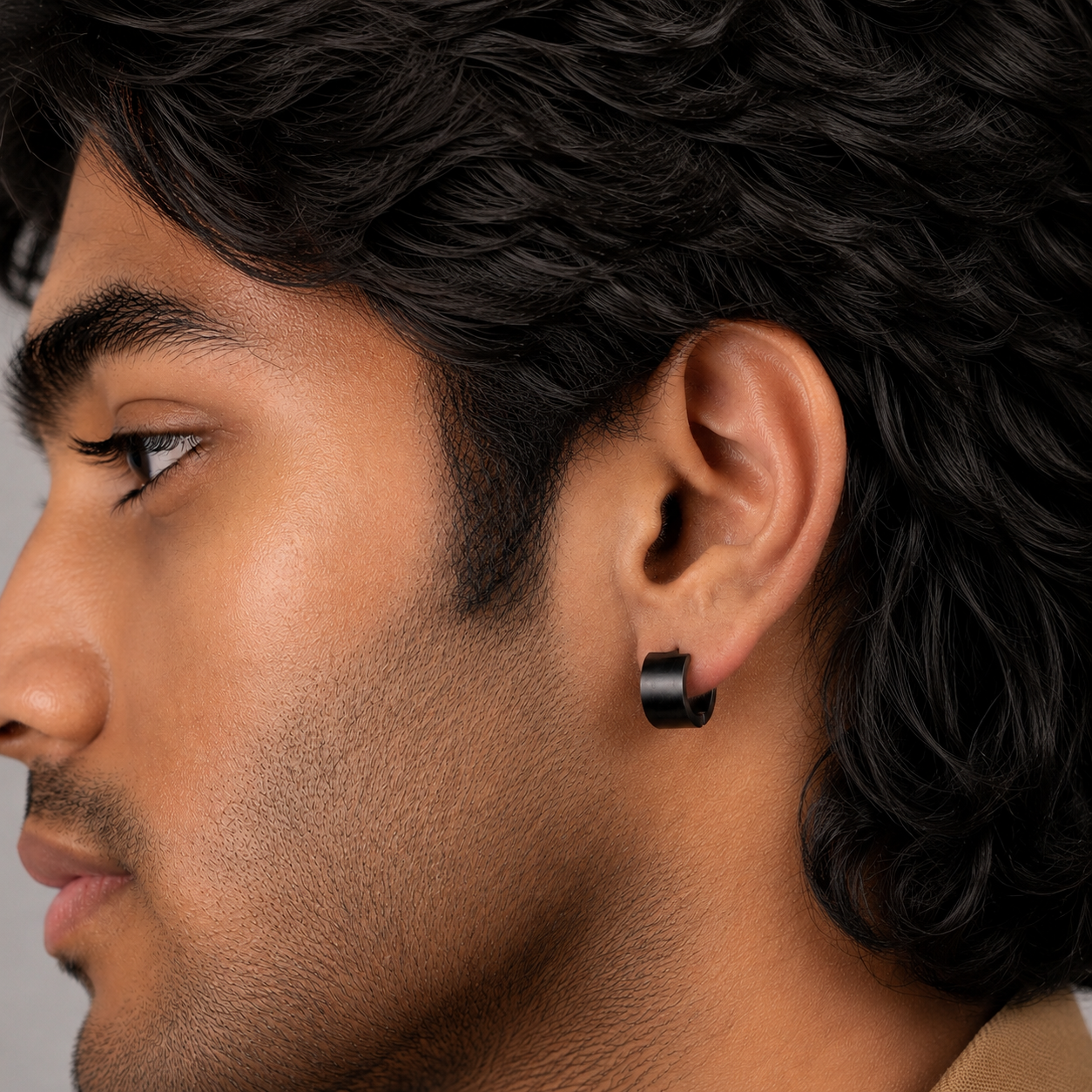 Matt Hoop Earring - B