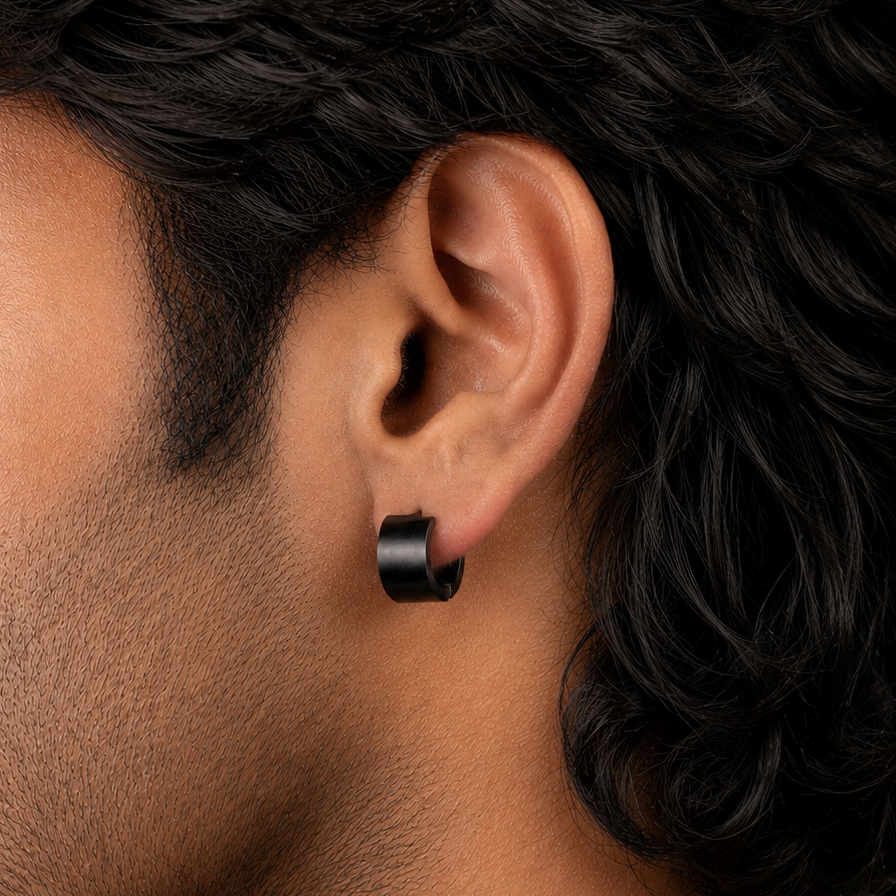Matt Hoop Earring - B