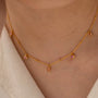 Shop 18K gold-plated stainless steel necklace