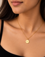 Engravable Zodiac Star Necklace - G