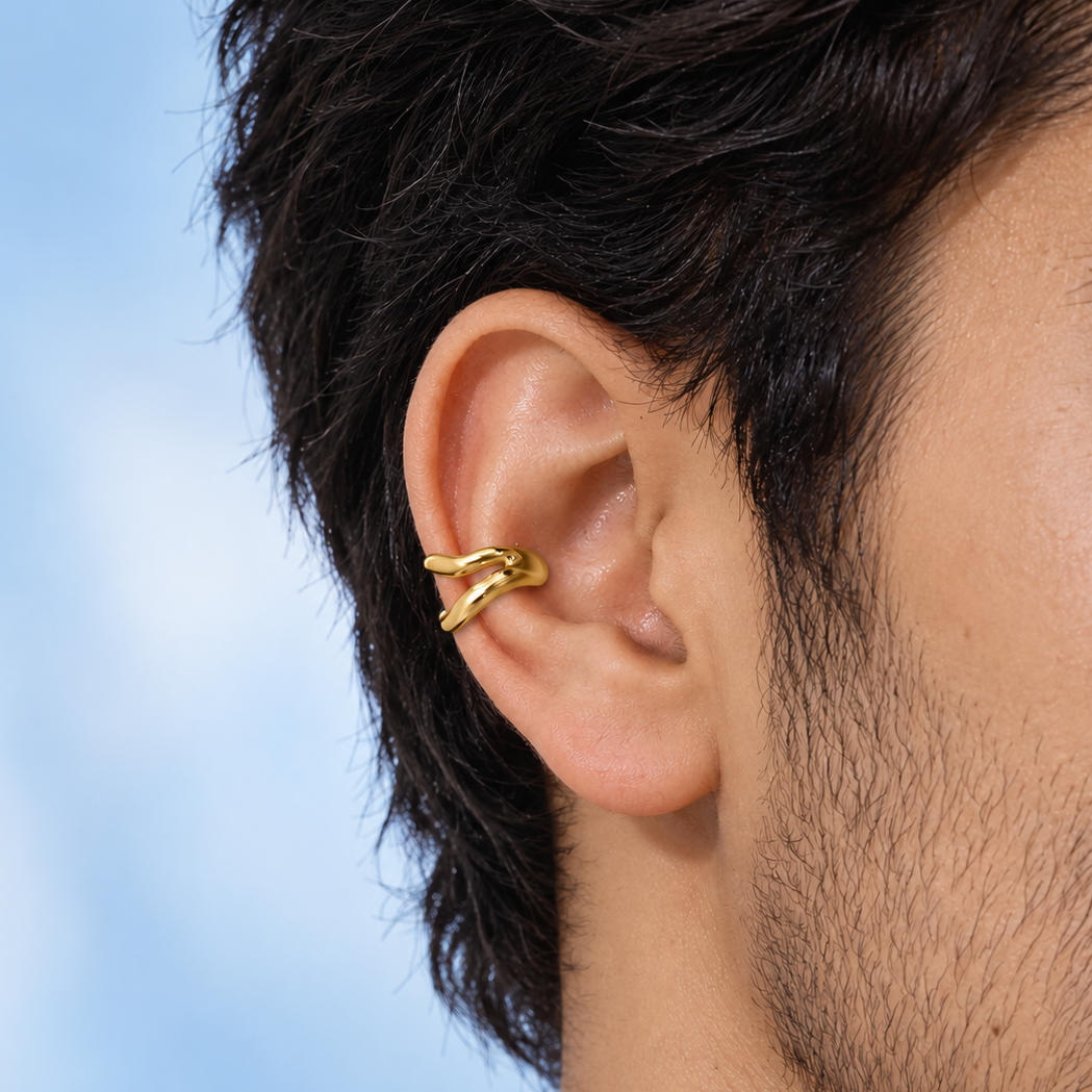 Sculpt Wrap Ear Cuff Earring