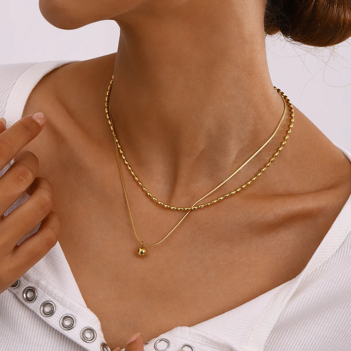 Orb Layered Necklace