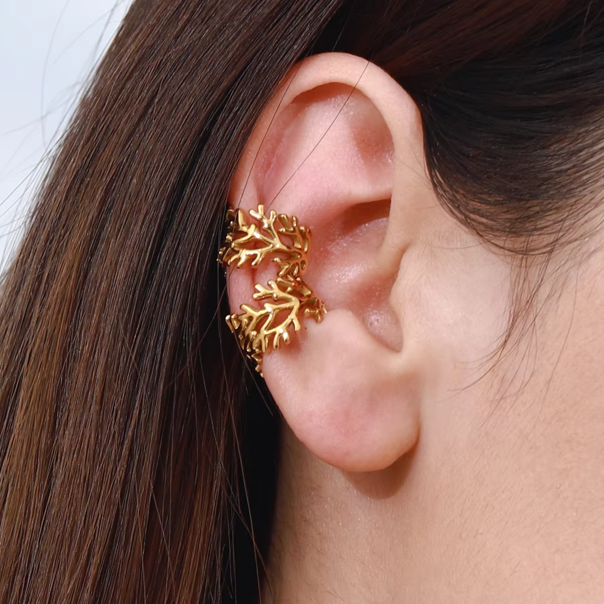 Rooted Ear Cuff Earring
