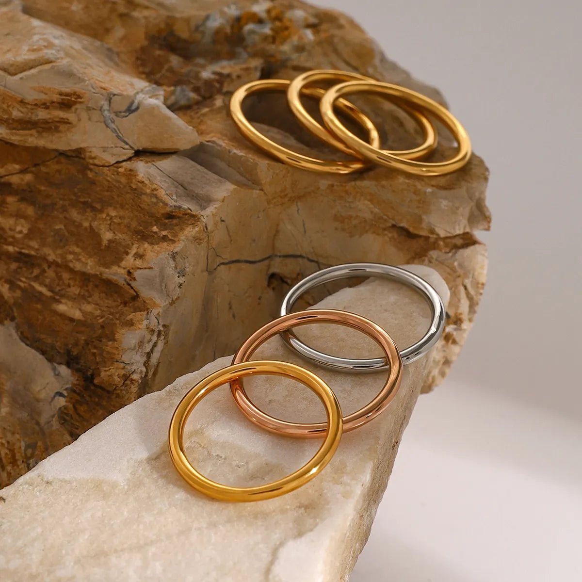 Set of 3 Stackable Ring