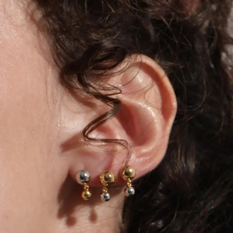 Orb Sphere Earring