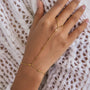 Ira Bamboo Hand Chain Bracelet