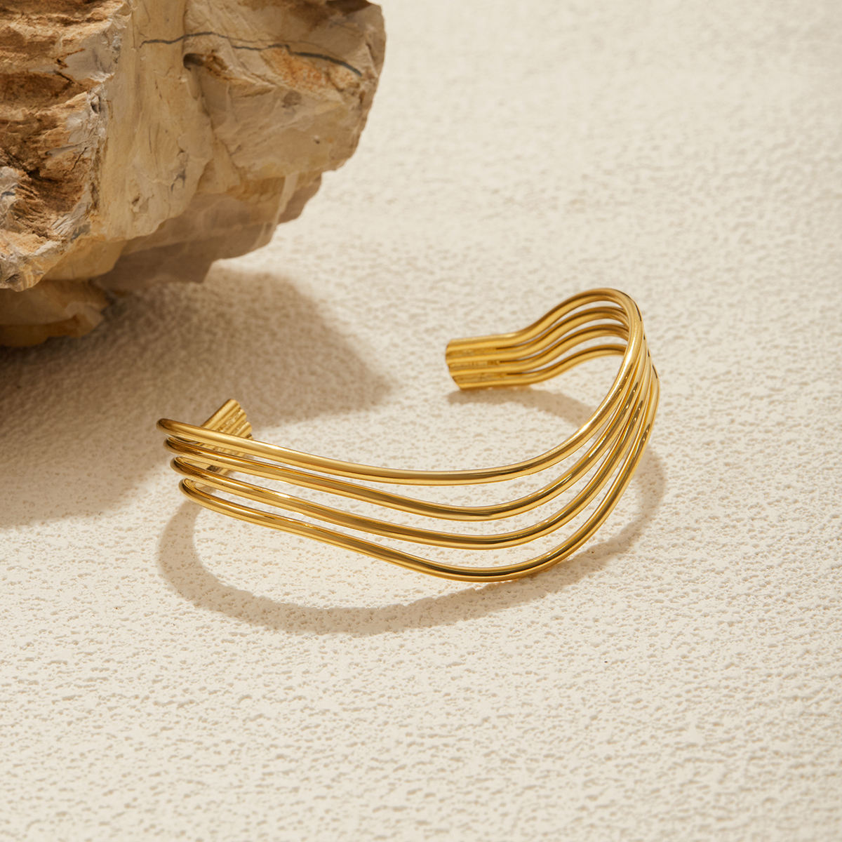 Classic 3 Wave Bangle