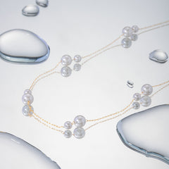 Twin Pearl Necklace