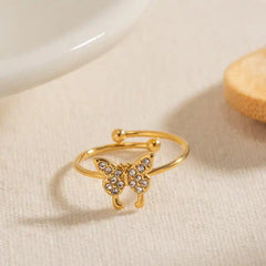 Butterfly Resizable Ring