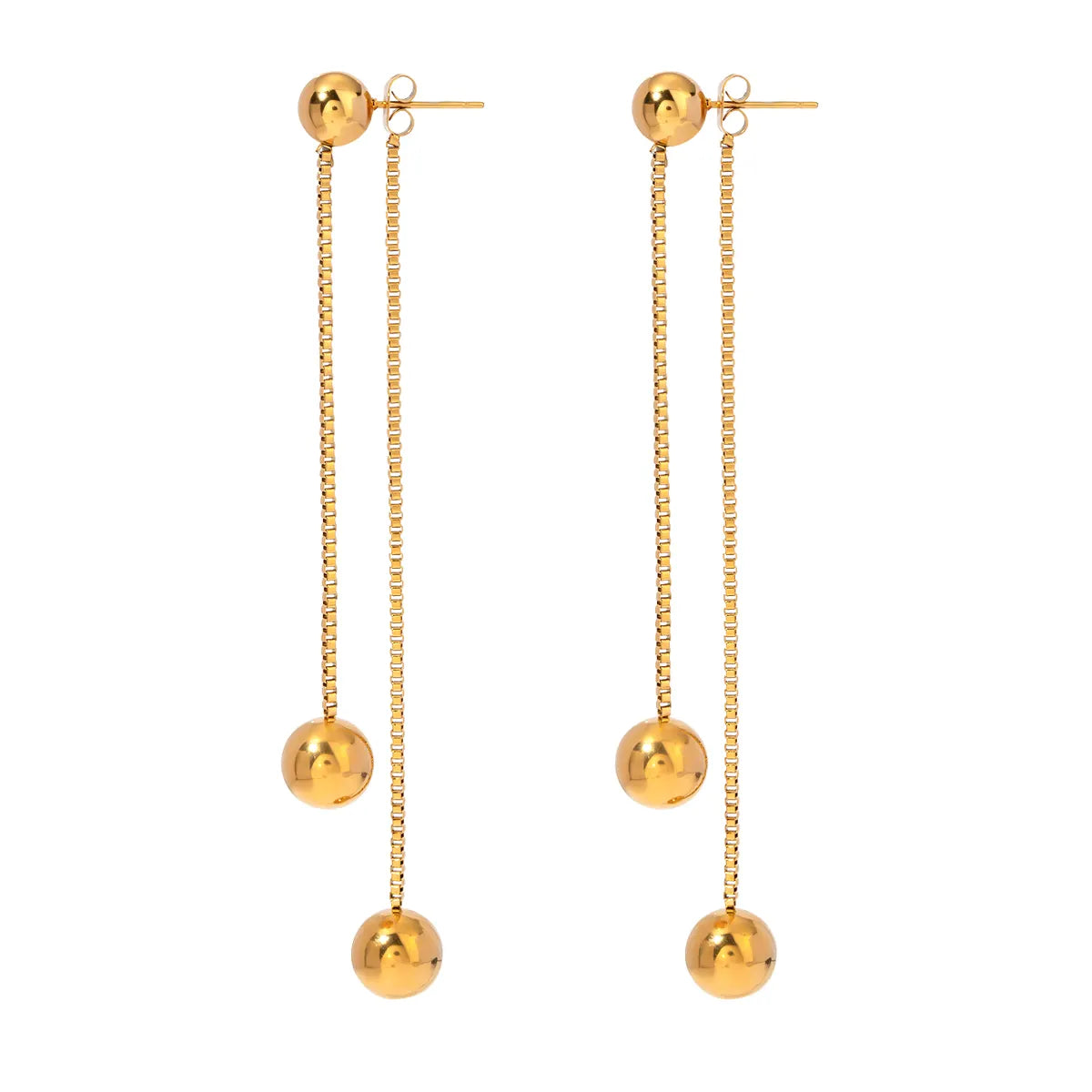Orb Dual Dangling Earring