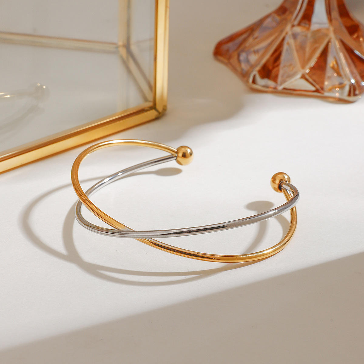 Orb Twisty Kada Bangle