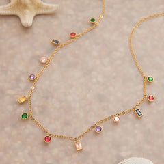 Zia Multi Color Necklace