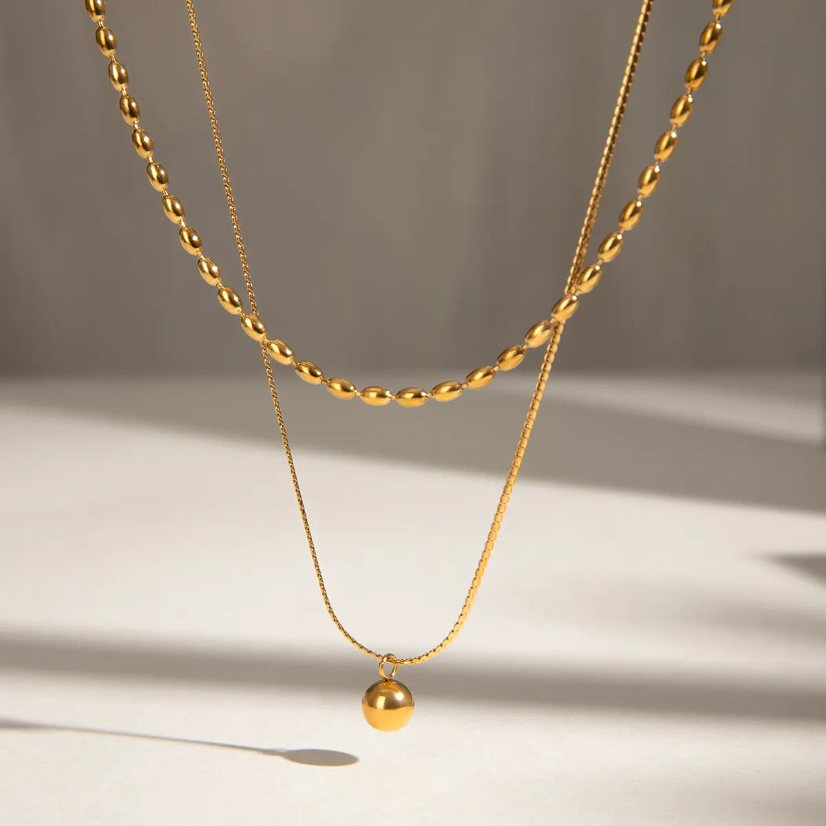 Orb Layered Necklace