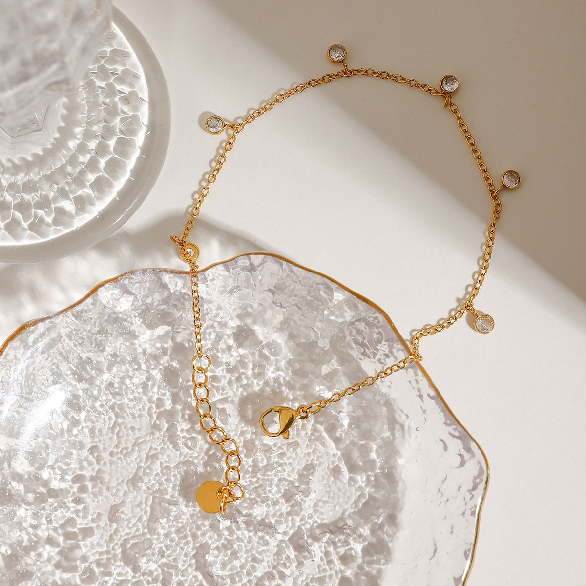 Zia Zirconia Anklet