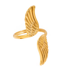 Celestial Wings Resizable Ring