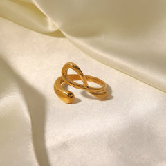 Modern Twist Resizable Ring