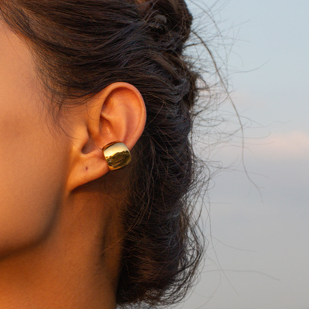 Dome Ear Cuff Earring