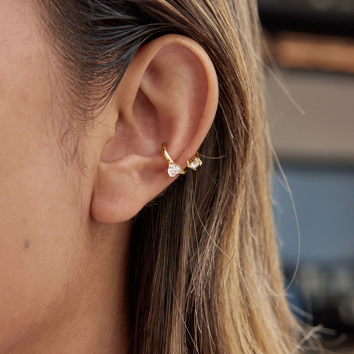 Twirl Glow Ear Cuff Earring