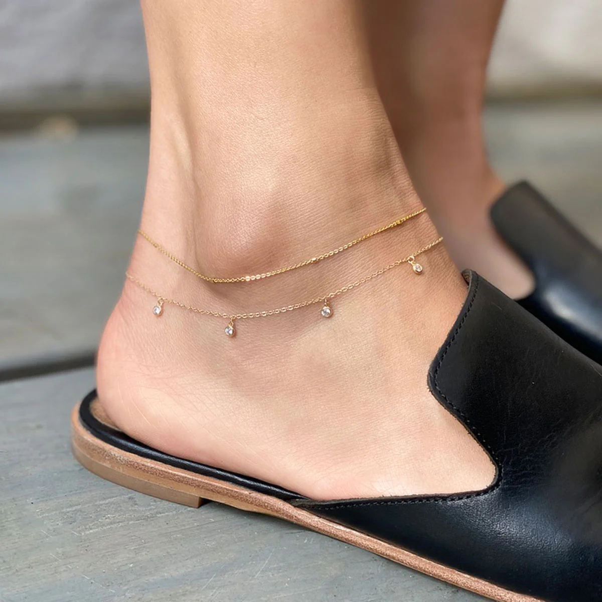 Zia Zirconia Anklet