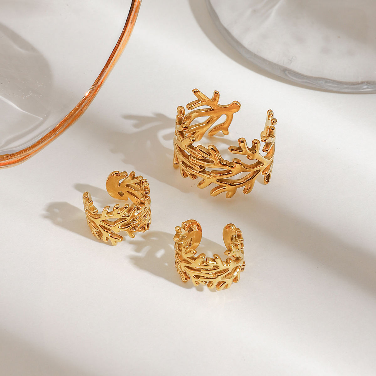 Rooted Ring & Ear Cuff Combo