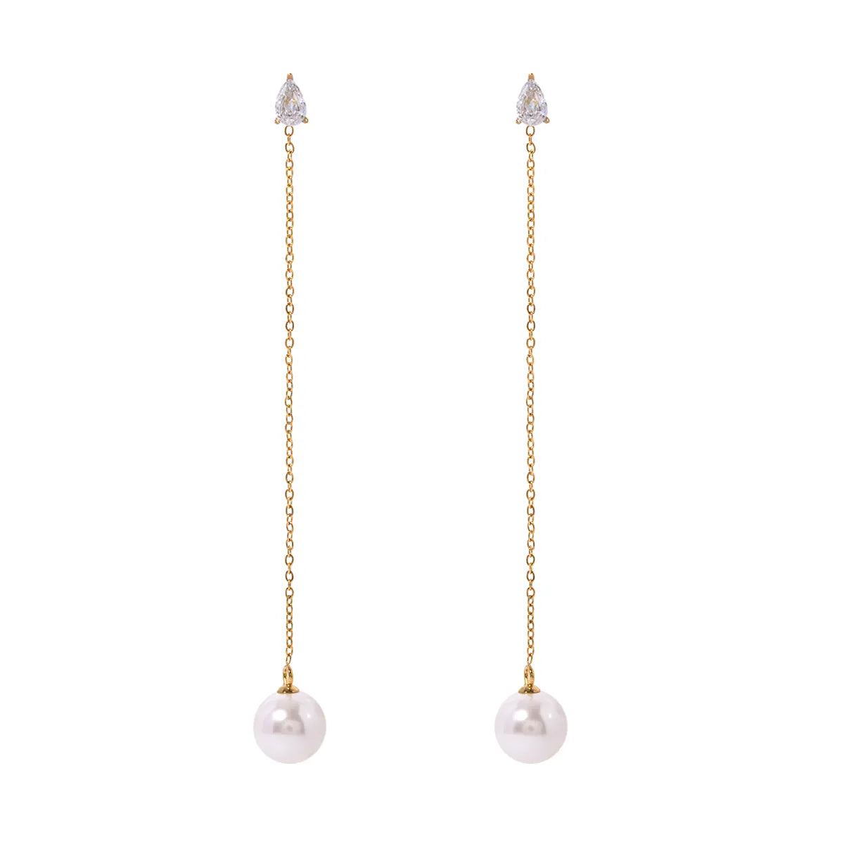 Zia Pearl Hanging Earring