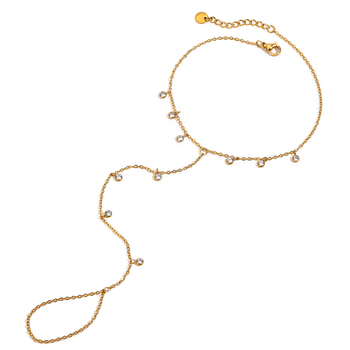 Ira Diamond Chain Anklet