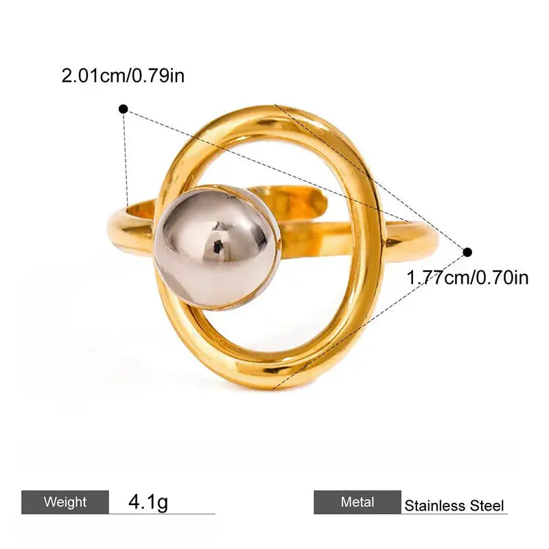 Orb Orbit Resizable Ring