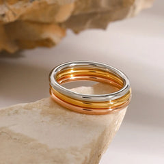 Set of 3 Stackable Ring