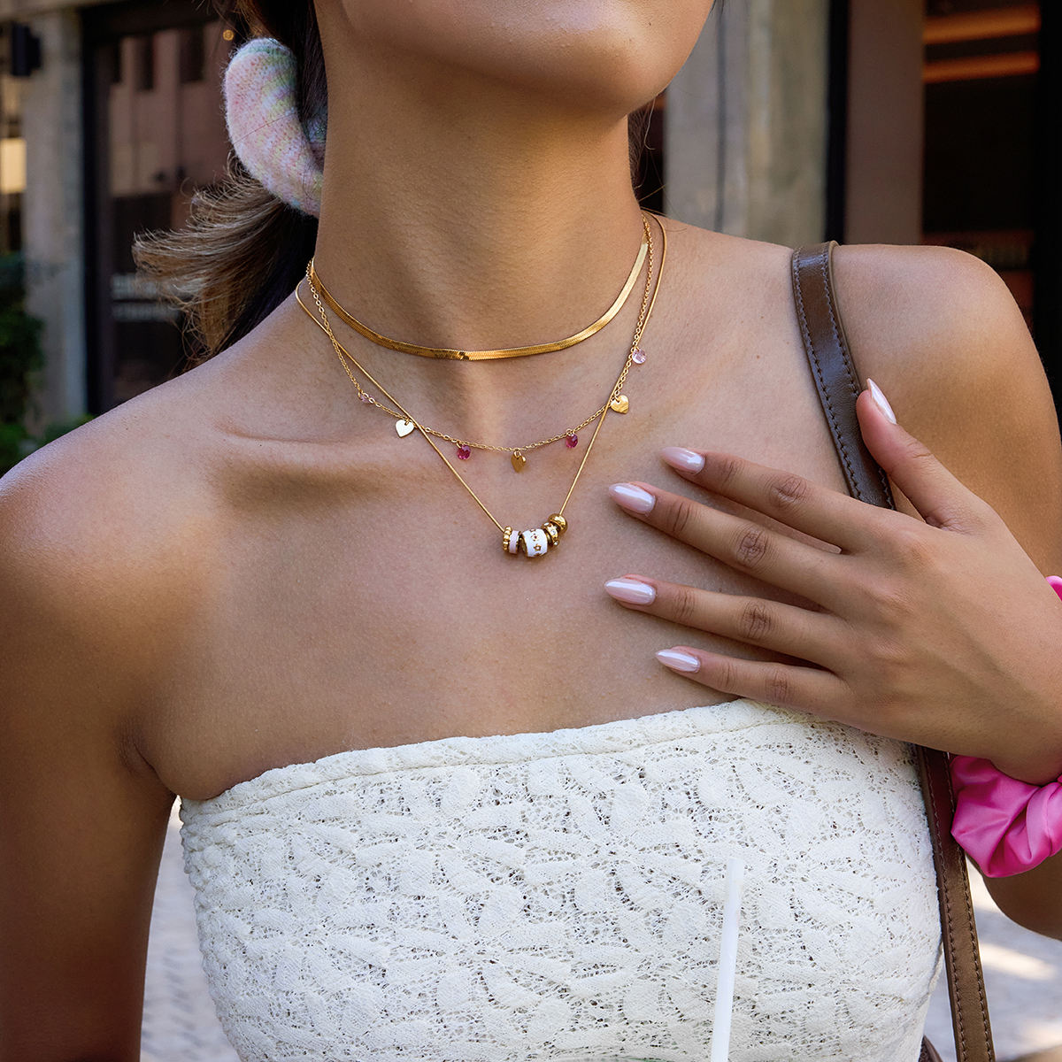 Aira 5 Charm Necklace