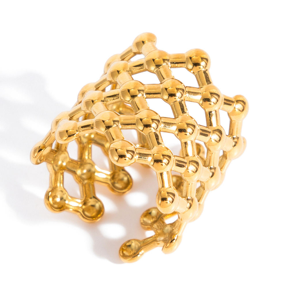 Zig Zag Resizable Ring