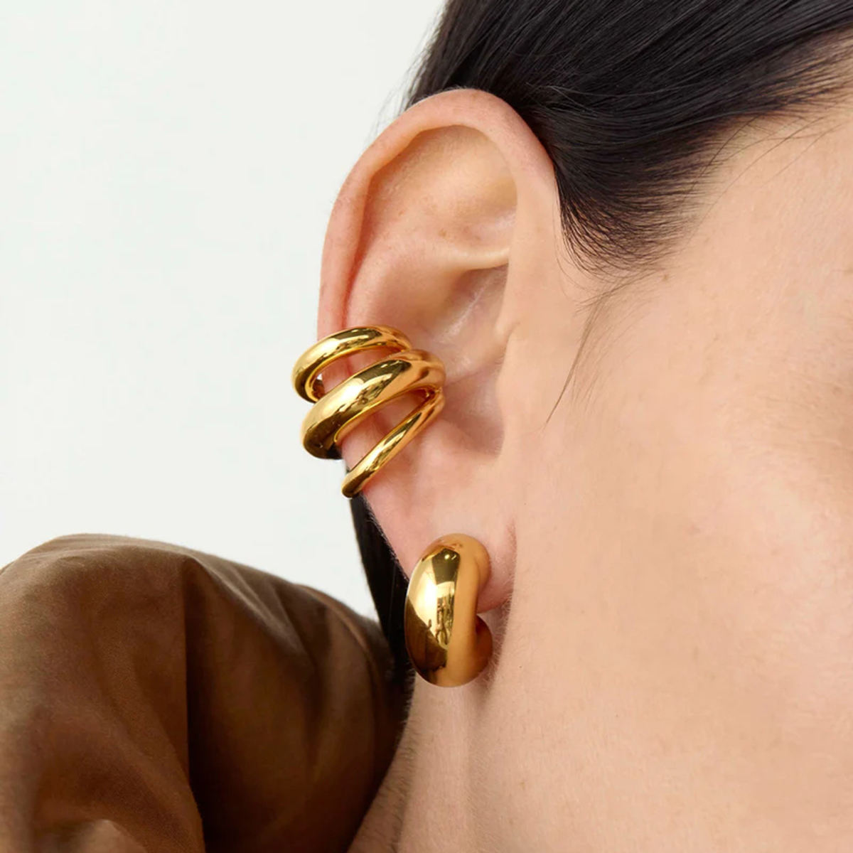 Spiral Ear Cuff Earring
