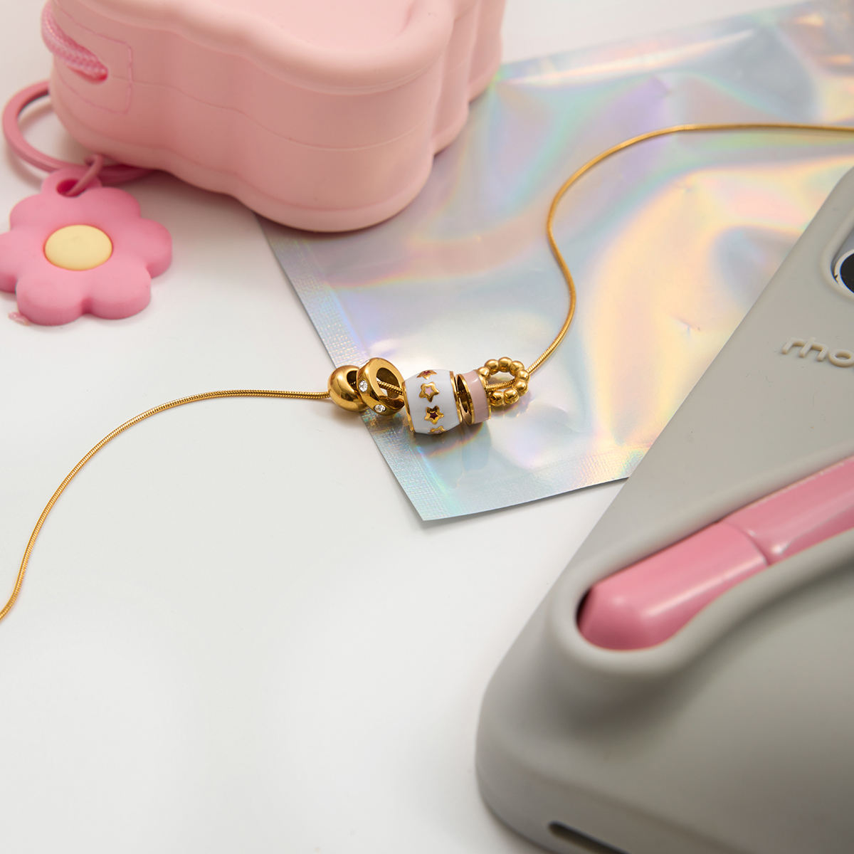 Aira 5 Charm Necklace
