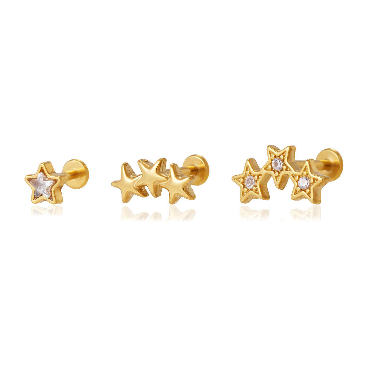 3 Earring Set - Starry