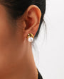 Elegant Round Pearl Earring
