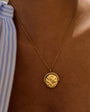 Sun Moon Rotatable Necklace