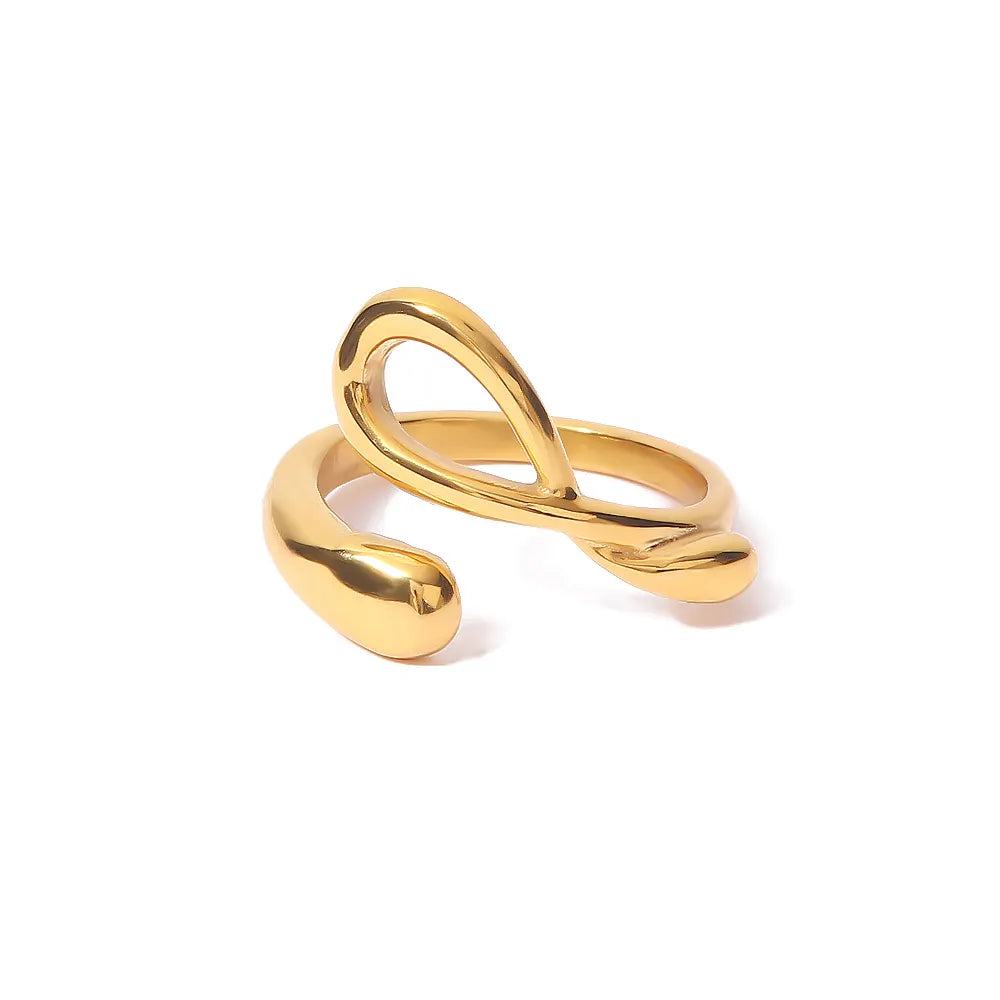 Modern Twist Resizable Ring