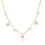 Buy 18kt gold plated necklace for womens 