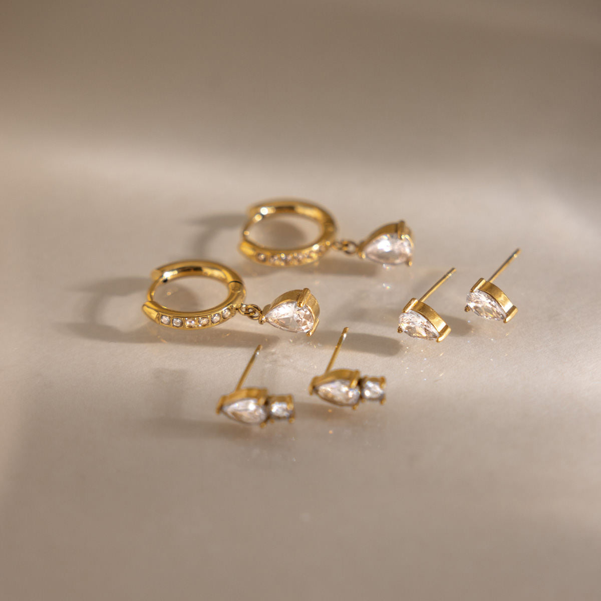 3 Earring Set - Luxe Drop