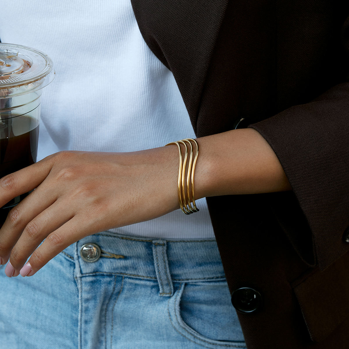 Classic 3 Wave Bangle