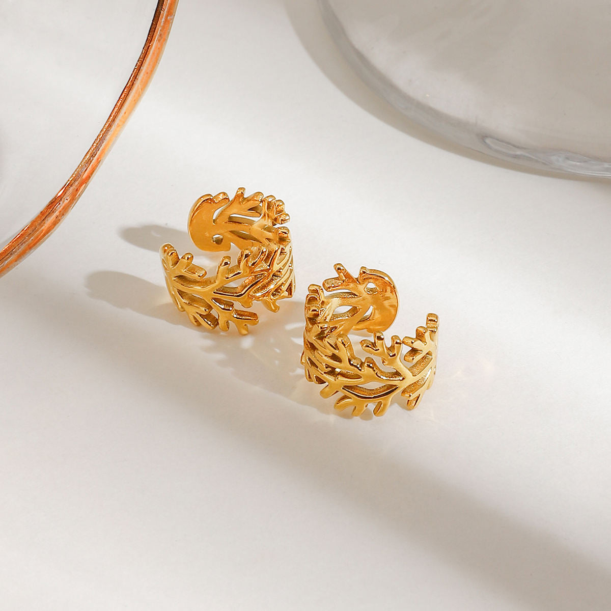 Rooted Ear Cuff Earring