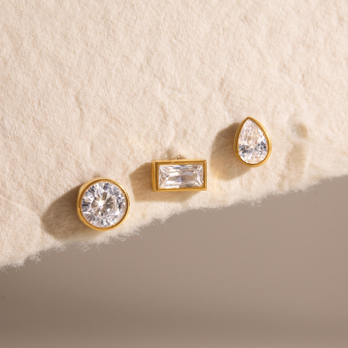 3 Earring Set - Geometric