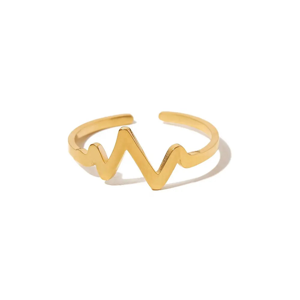 Heartbeat Resizable Ring