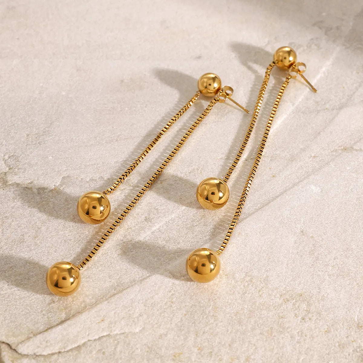 Orb Dual Dangling Earring