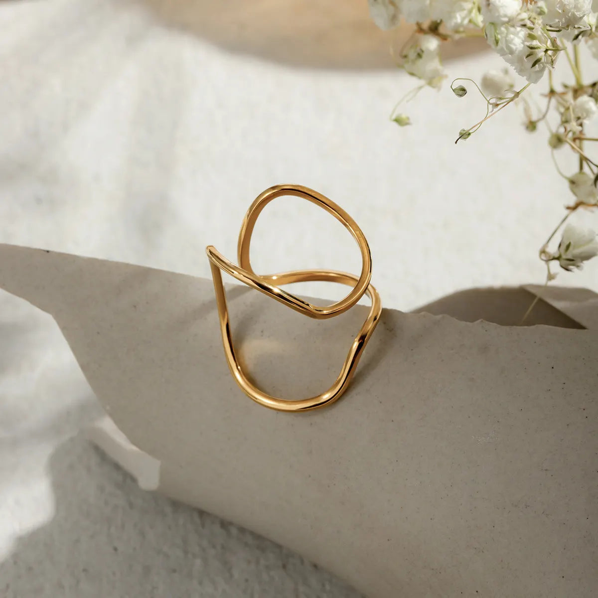 Beautifully Flawed Resizable Ring