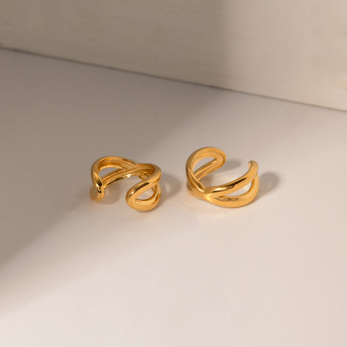 Criss Cross Ear Cuff Earring